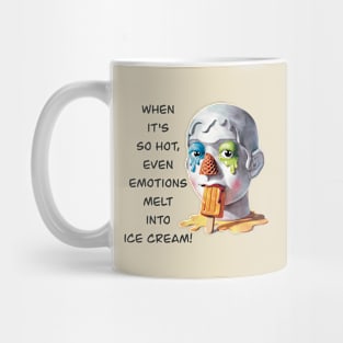 Ice cream sculpt Mug